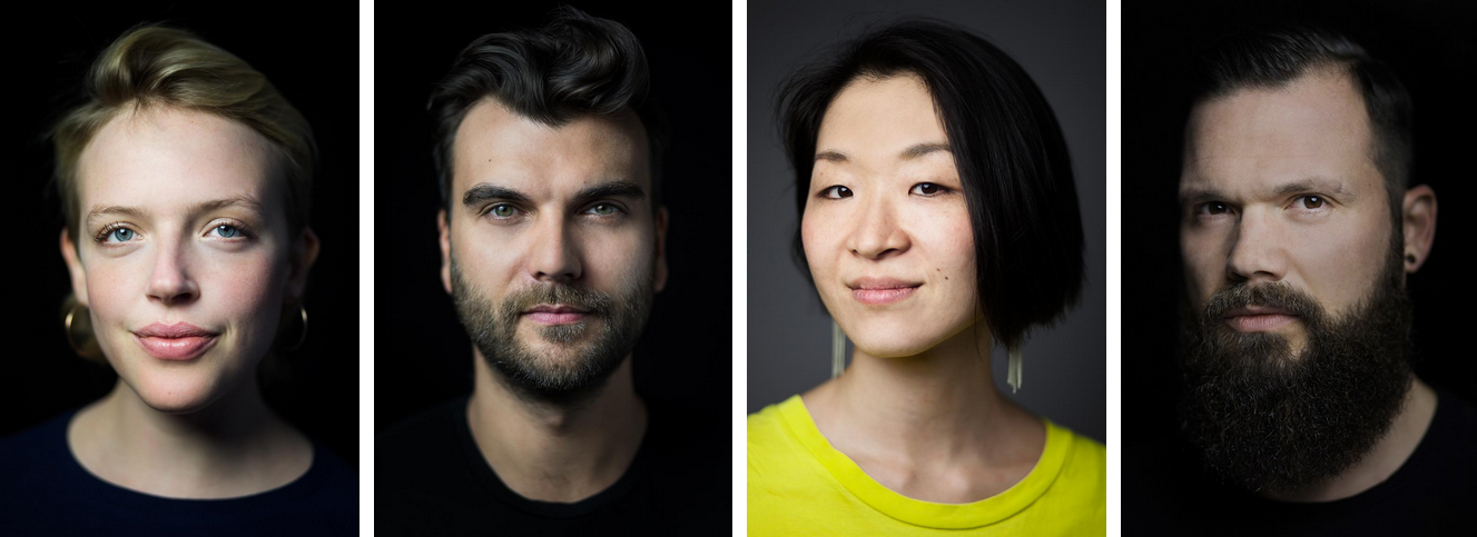 Professional studio headshots made by a local photographer.