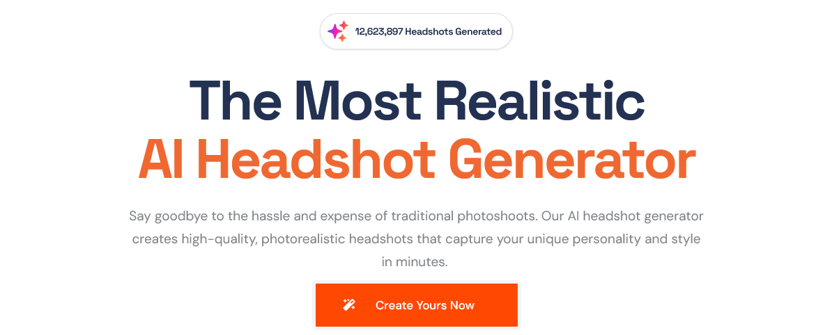 ProPhotosAI homepage.