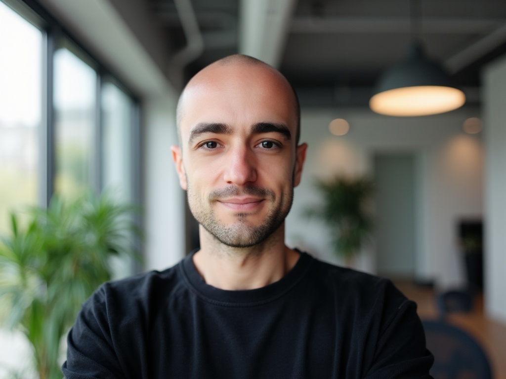 AI headshot generated by HeadshotKiwi.