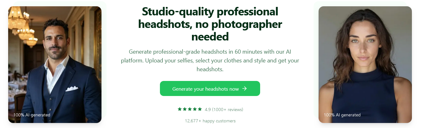 HeadshotKiwi was created just for headshots; Nano Banana tools were not.